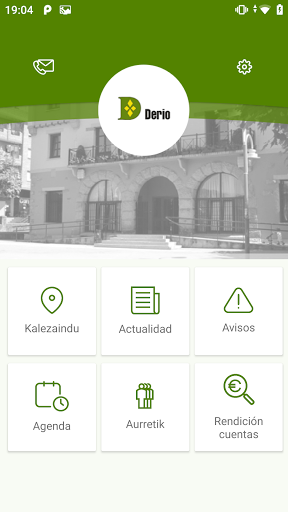 Android application Derio Zabaltzen screenshort