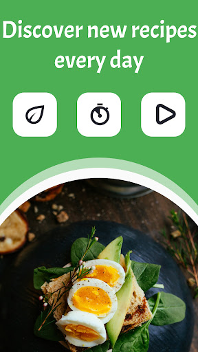 Android application Food Recipes screenshort