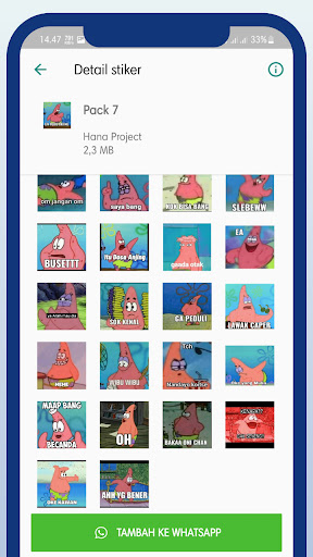 Stiker Meme Toksik WASticker Screen 3