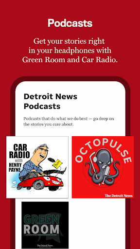 Screenshot of The Detroit News: Local News