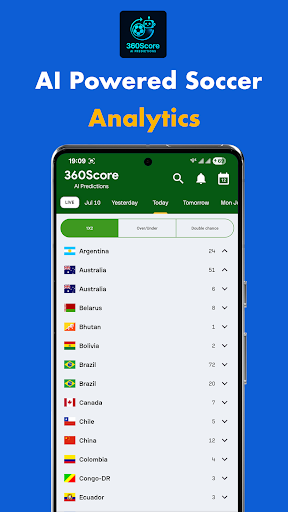 360Score AI Predictions screenshot 0