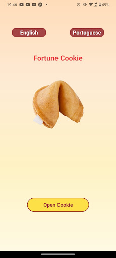 Fortune cookie Screen 3