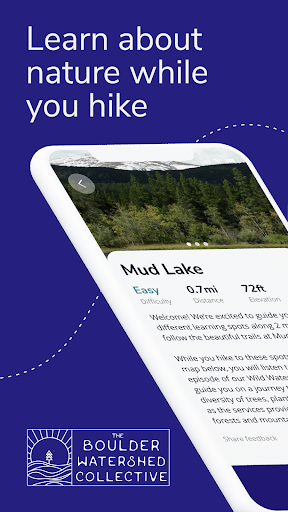 Android application Take-a-Hike screenshort