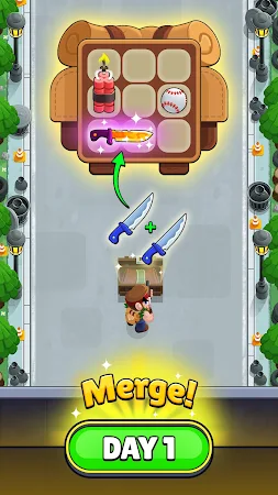 Game screenshot Bagbound Hero - Bag Merge RPG mod apk