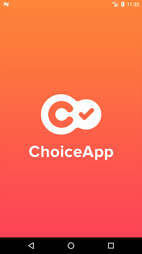 Android application Choice app (ChoiceApp) screenshort