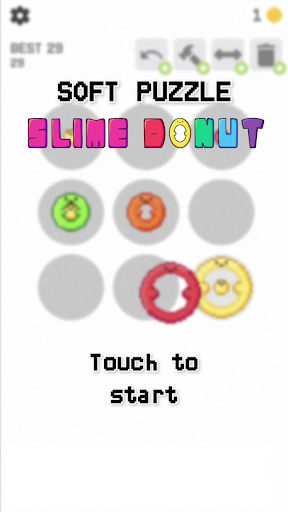 Android application Soft Puzzle - Slime Donut screenshort