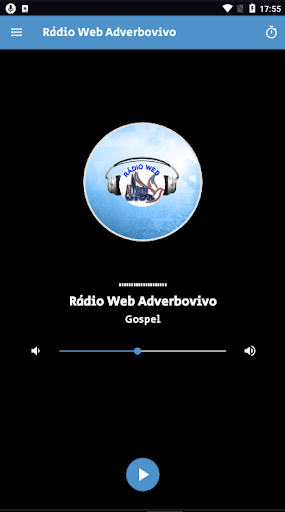Android application Rádio Web Adverbovivo screenshort