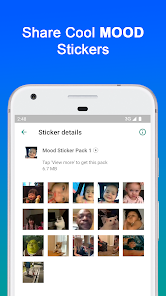 Screenshot 1 Animated Video Stickers For WA android