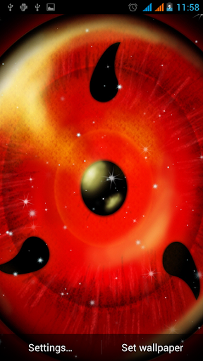 Sharingan Live Wallpaper