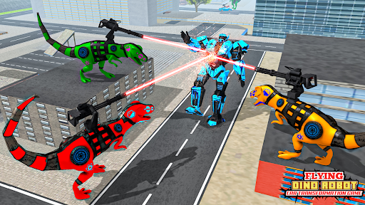 Mech Dino Robot Transform War Screen 2