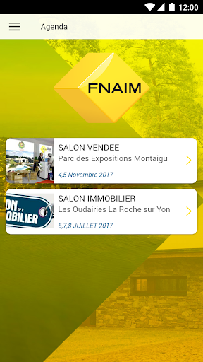 FNAIM Vendée Annuaire Screen 3