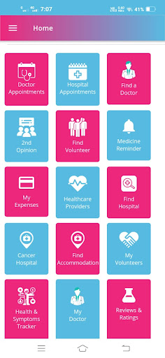 Android application Saathi screenshort