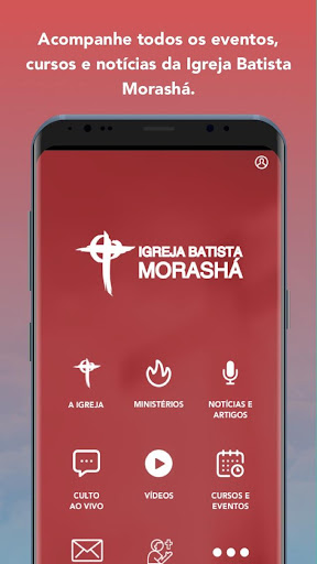 Android application Igreja Batista Morashá screenshort