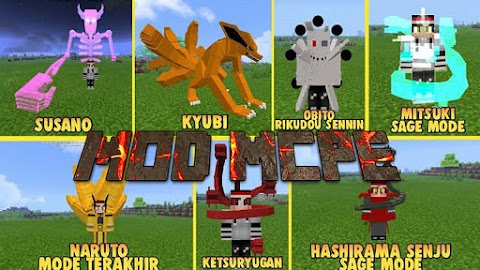 Mod Anime Heroes – Mod Naruto Minecraft PEのおすすめ画像2