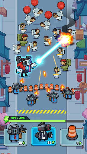 Alien Fight: Police vs Zombie screenshot
