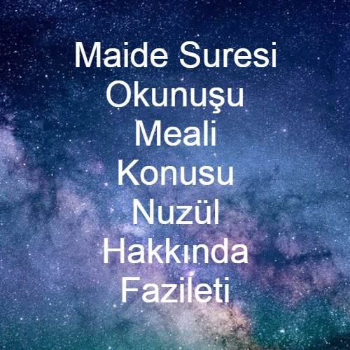 Maide Suresi