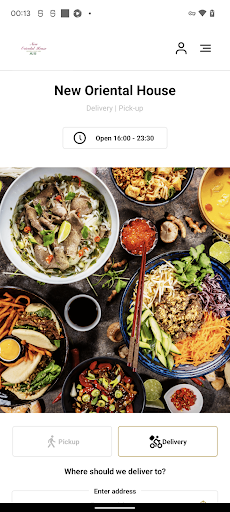 Android application New Oriental House screenshort