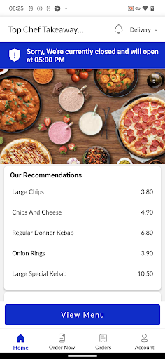 TopChef Takeaway & Deserts LTD Screen 2