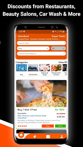 Android application SupDeals - Offers & Coupons screenshort