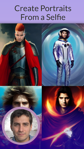 Android application Instant Portrait - AI Art screenshort