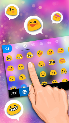 Galaxy Pirate Cupcake Keyboard Screen 3