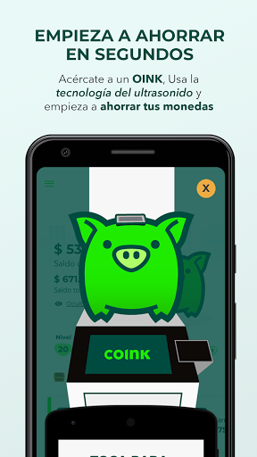 Android application Coink screenshort