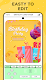 screenshot of Birthday invitation card maker