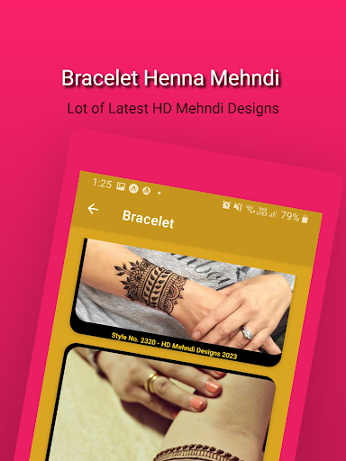 نقش حناء روعه بدون نت سهل 2023