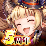 Cover Image of Télécharger PROJET Kamihime Un Bishoujo Chara x Battle RPG 2.3.2 APK