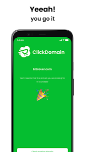 ClickDomain: Domain Checker
