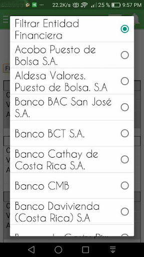 Tipo de Cambio Costa Rica Screen 3