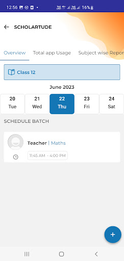 Scholartude Teach Screen 2
