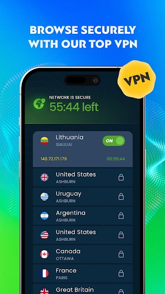 Safe VPN MOD APK v1.3.9 (Unlocked) - Jojoy