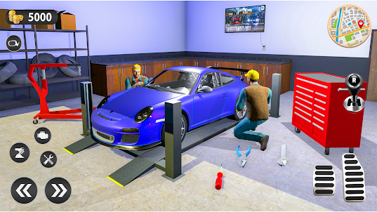 Car wash garage simulator