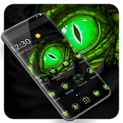 Green Dragon Eye Theme  Icon
