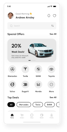 Android application Carflix screenshort