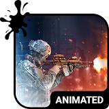 Warfare Animated Keyboard + Live Wallpaper icon