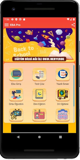 Android application Ortaokul 6. Sınıf screenshort