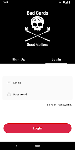 Bad Cards Fore Good Golfers