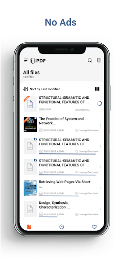 Android application Document reader app: 1PDF screenshort