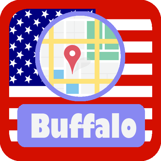 USA Buffalo City Maps  Icon