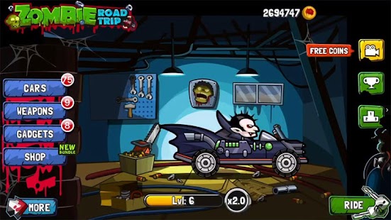 Zombie Road Trip Screenshot