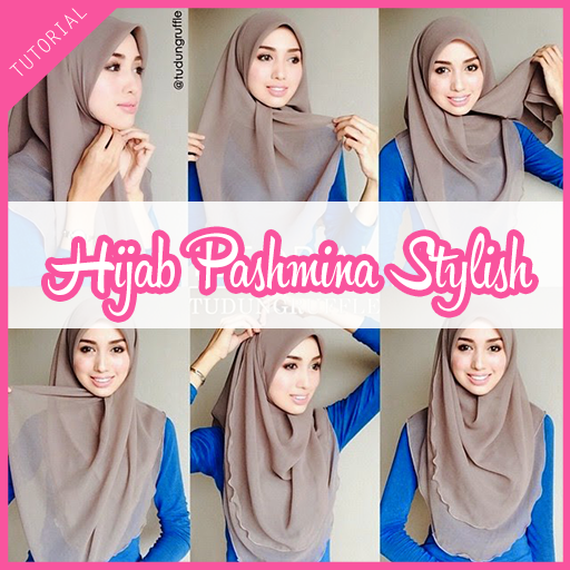 Tutorial Hijab Pashmina Stylish