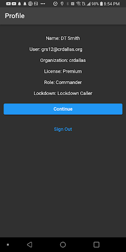 Android application Lynx screenshort