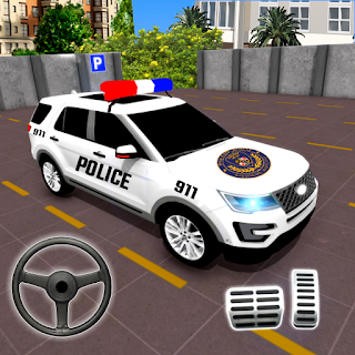 Police Prado Parking Car Games apk