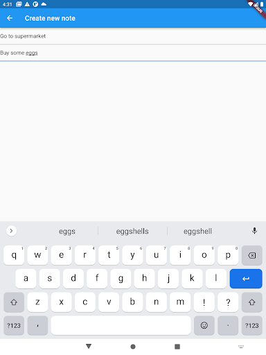 MD Note Screen 3