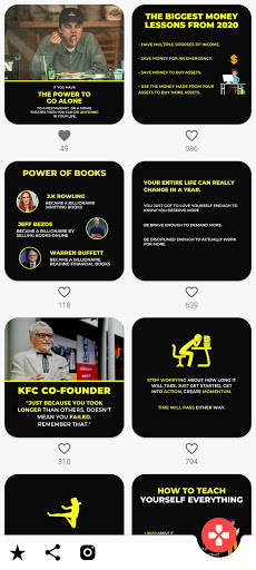 Android application Entrepreneur Quotes screenshort