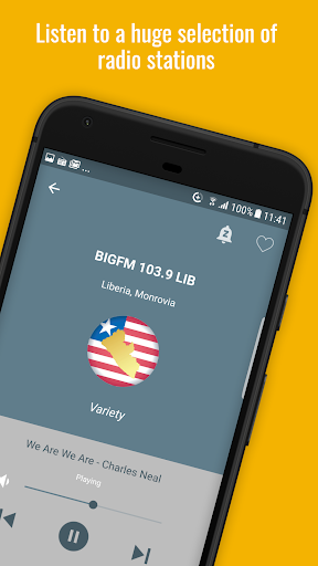 Liberia Radio Stations Screen 2
