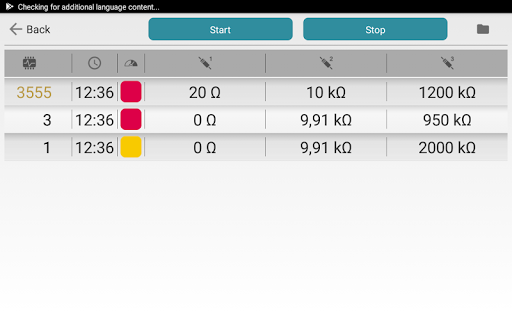 HS-Log Screen 2