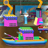 Navy Fleet Ship Factory: Boat Builder & Maker Game icon